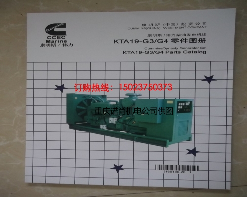 康明斯KTA19-G3/G4零件圖冊3166186