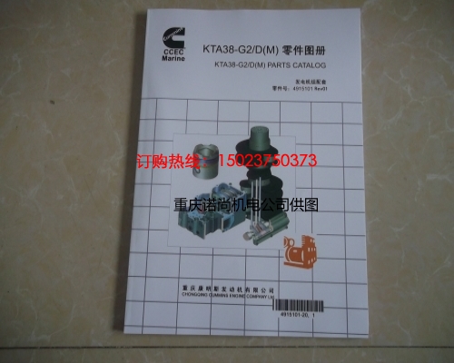 康明斯KTA38-G2/D（M）零件圖冊4915101
