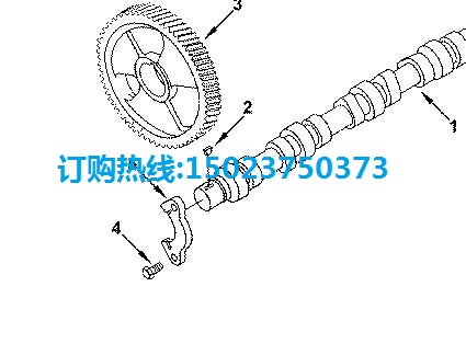 康明斯3927155凸輪軸止推片