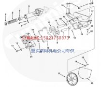 300KW發電機組康明斯KTA38-G2機油泵蓋205546