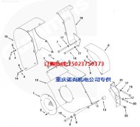 M950船機康明斯KTA38-M950充電機護罩4061148